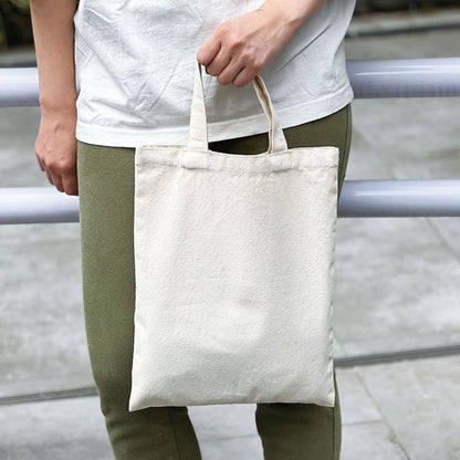 ライトキャンバスフラットバッグ（M） | ノベルティ(小物) | 1枚 | TR-1409 | ナチュラル