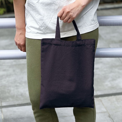 ライトキャンバスフラットバッグ（M） | ノベルティ(小物) | 1枚 | TR-1409 | ネイビー