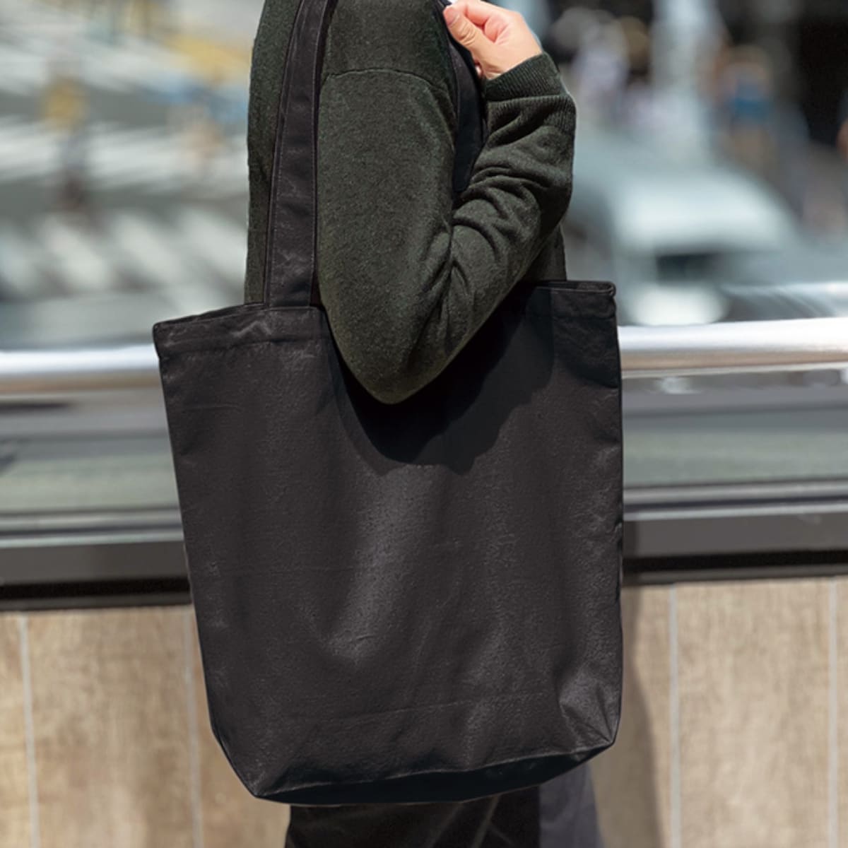 ライトキャンバストート（L） | ノベルティ(小物) | 1枚 | TR-1414 | ブラック