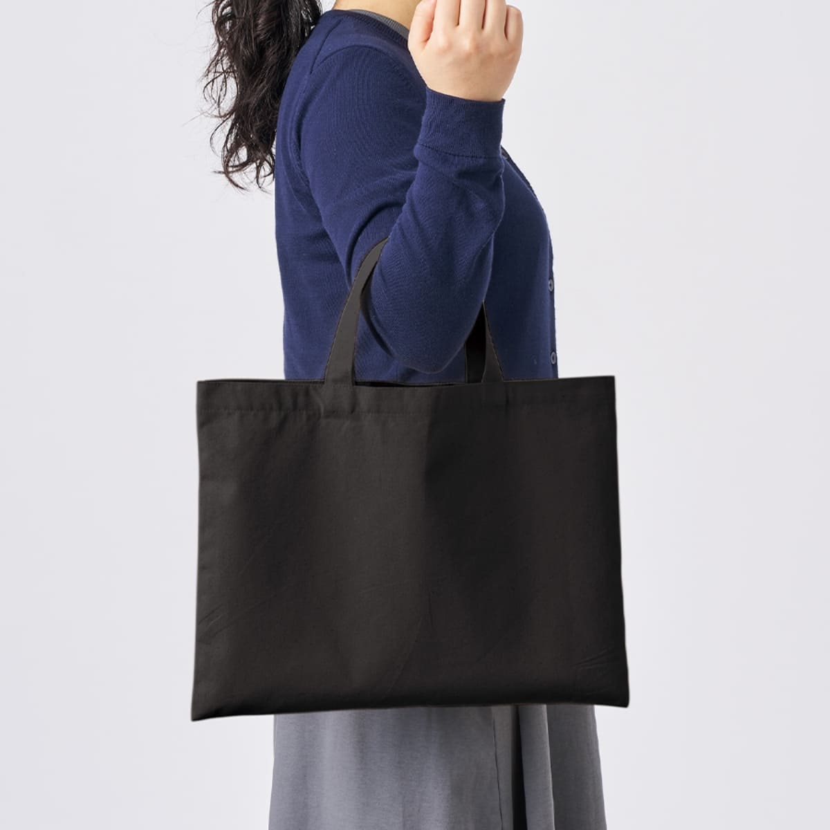 ライトキャンバスレッスントート | ノベルティ(小物) | 1枚 | TR-1416 | ネイビー