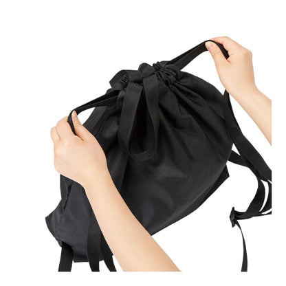 ハンドル付ポリ巾着リュック | ノベルティ(小物) | 1枚 | TR-1417 | ネイビー