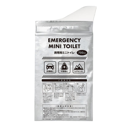 防災衛生6点セット ポーチタイプ クリア | ノベルティ(小物) | 1枚 | TS-1680 | クリア