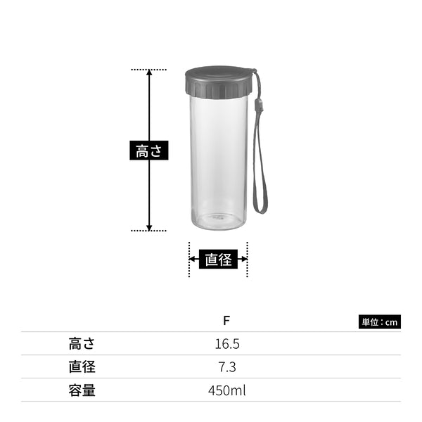 防災緊急7点セット ボトルタイプ ブラック | ノベルティ(小物) | 1枚 | TS-1681 | ブラック