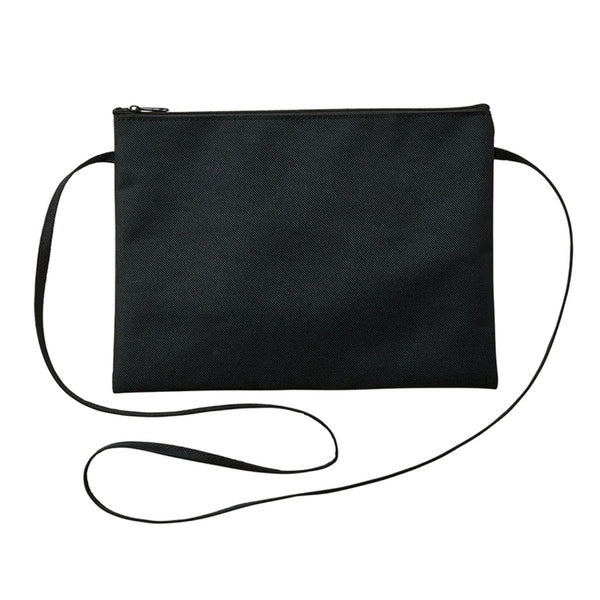 防災緊急8点セット サコッシュタイプ ブラック | ノベルティ(小物) | 1枚 | TS-1682 | ブラック