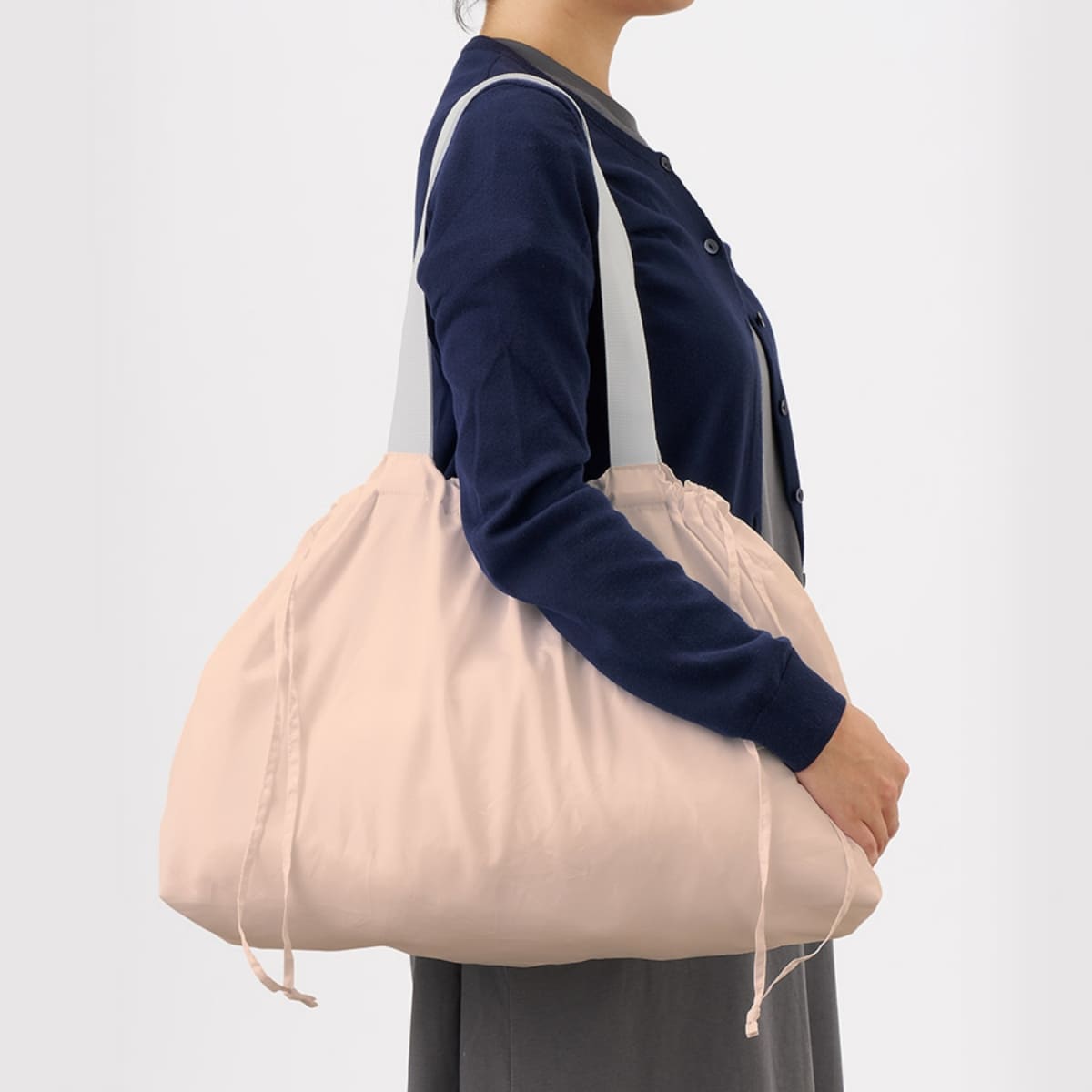 レインカバーにもなる撥水バッグ | ノベルティ(小物) | 1枚 | TU-0020 | サックスブルー