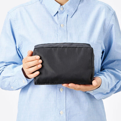 リップストップスクエアポーチ（L） | ノベルティ(小物) | 1枚 | TP-0062 | ホワイト