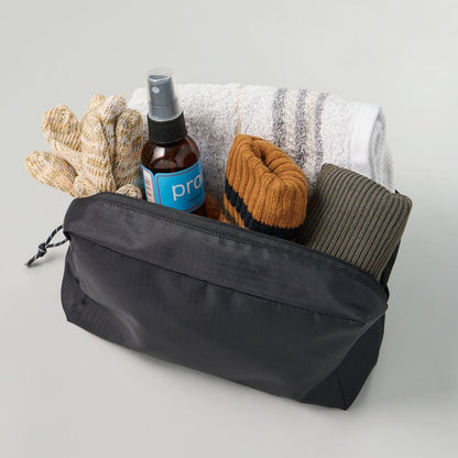 リップストップスクエアポーチ（L） | ノベルティ(小物) | 1枚 | TP-0062 | ネイビー