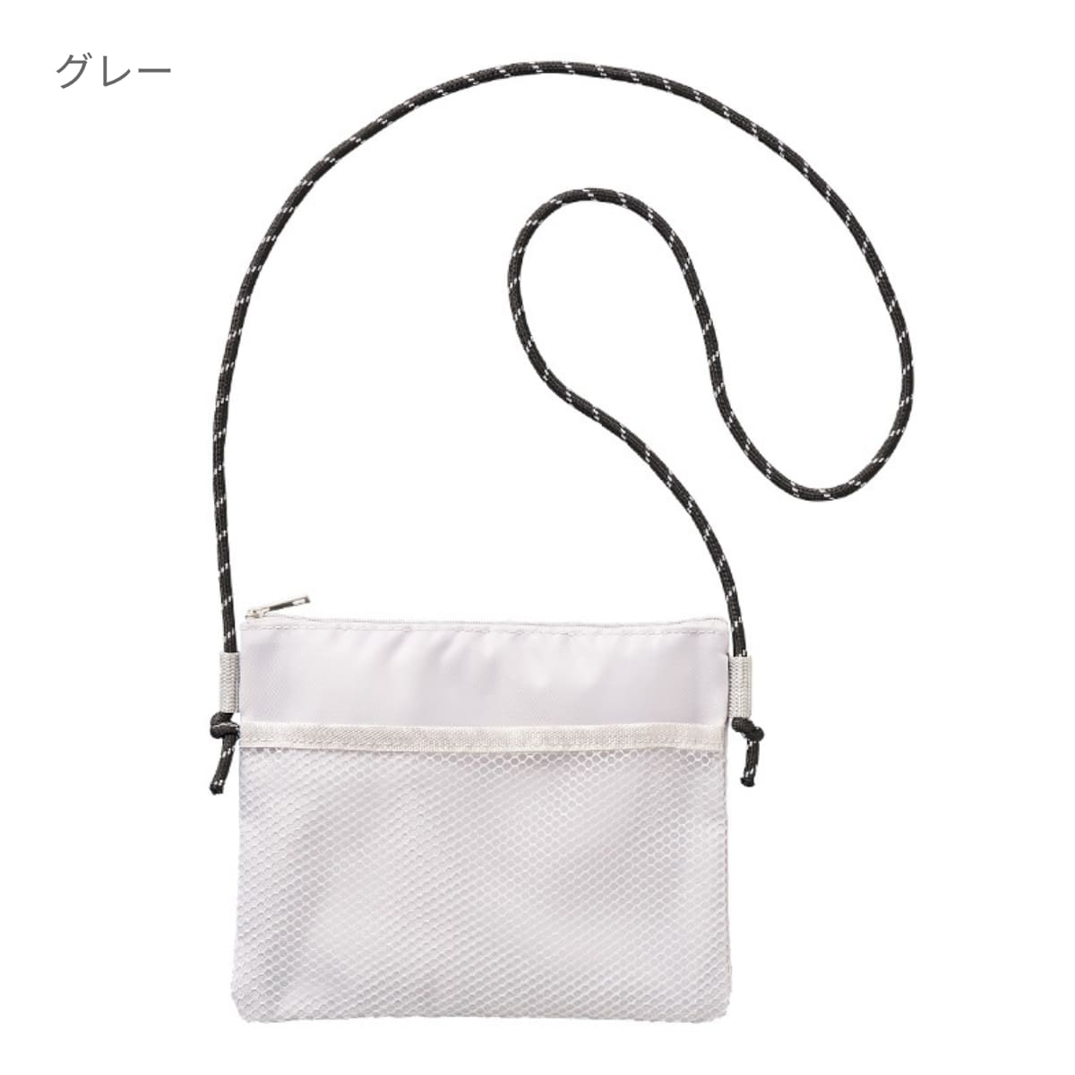 メッシュポケットサコッシュ | ノベルティ(小物) | 1枚 | TR-1397 | ブラック
