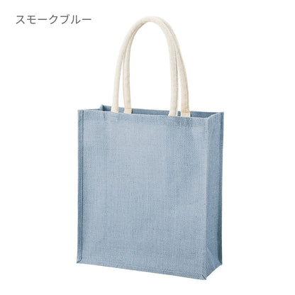 ジュートスクエアトート（ML） | ノベルティ(小物) | 1枚 | TR-1398 | ナチュラルベージュ