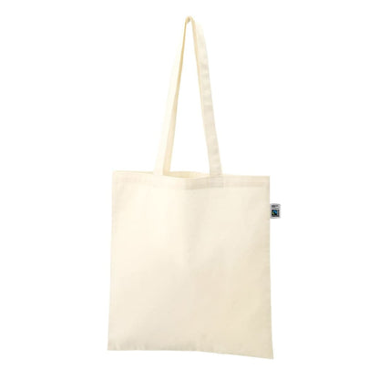 フェアトレードコットンカジュアルフラットバッグ（L） | ノベルティ(小物) | 1枚 | TR-1401 |  スモーキーピンク