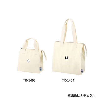 フェアトレードコットンスクエア保冷トート（M） | ノベルティ(小物) | 1枚 | TR-1404 | ナチュラル