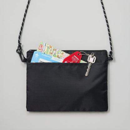 リップストップポケットサコッシュ | ノベルティ(小物) | 1枚 | TR-1425 | ブラック