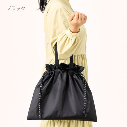 リップストップ巾着バッグ | ノベルティ(小物) | 1枚 | TR-1426 | ネイビー