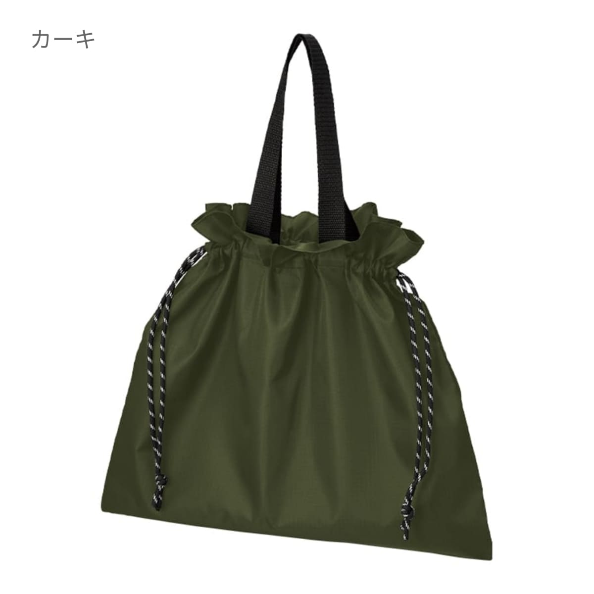 リップストップ巾着バッグ | ノベルティ(小物) | 1枚 | TR-1426 | ネイビー