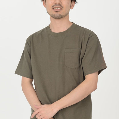 10.2オンスポケット付きスーパーヘビーウェイトTシャツ | メンズ | 1枚 | MS1157 | グレージュ
