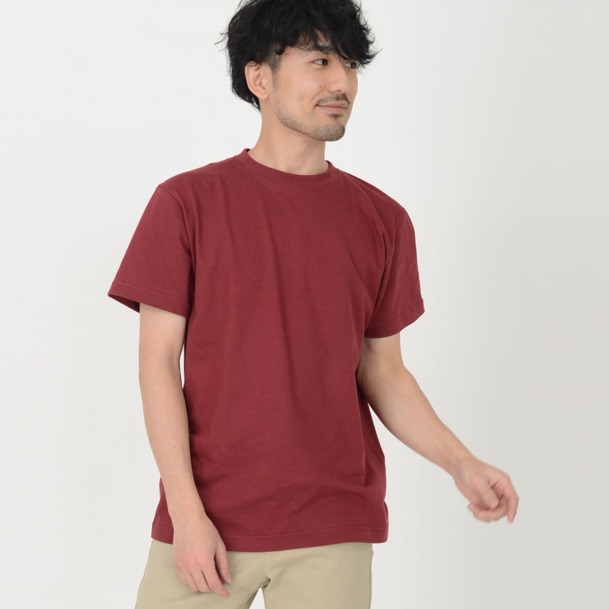5.6オンスハイグレードコットンTシャツ（カラー） | ビッグサイズ | 1枚 | MS1161O | スモーキーブルー