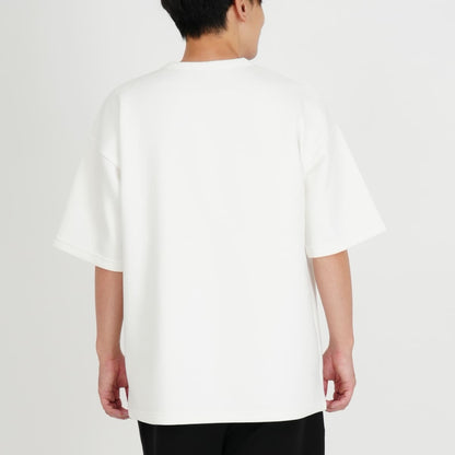 8.5オンス ダンボールニットビッグシルエットTシャツ（ポリジン加工） | メンズ | 1枚 | MS1167 | オレンジ