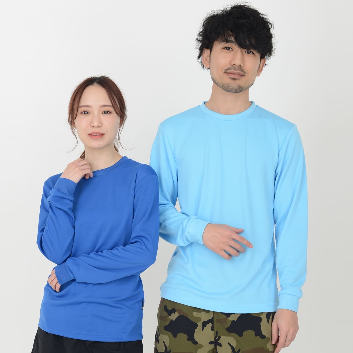4.3オンスドライロングスリーブTシャツ（ポリジン加工） | メンズ | 1枚 | MS1609 | ブラック