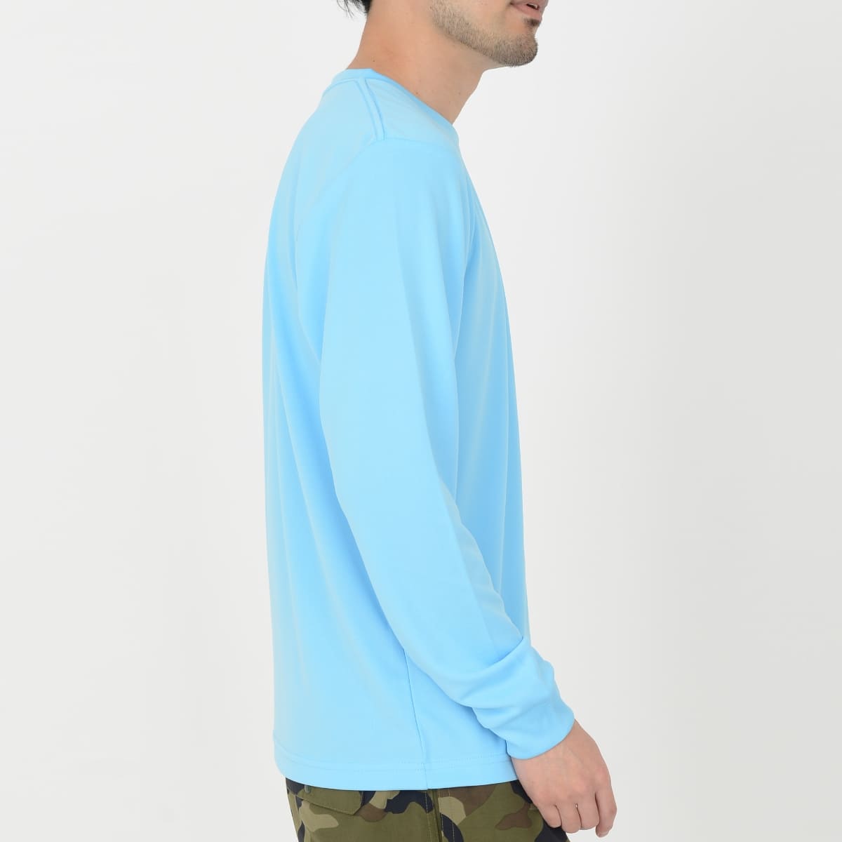 4.3オンスドライロングスリーブTシャツ（ポリジン加工） | メンズ | 1