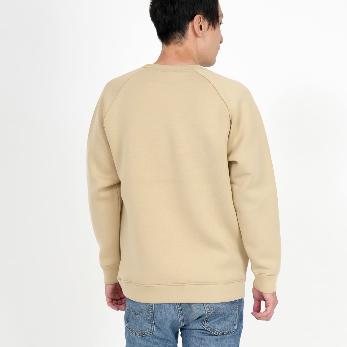 ドライストレッチクルーネックトレーナー | メンズ | 1枚 | MS2131 | ブラック