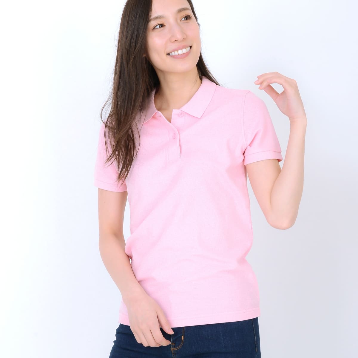 CVC鹿の子ドライポロシャツ | レディース | 1枚 | MS3113 | グリーン