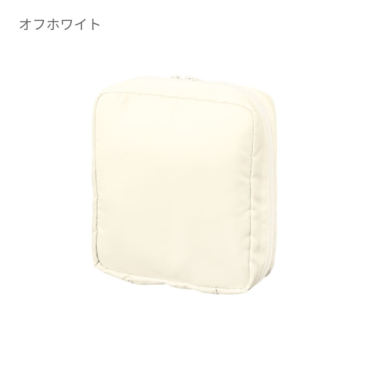 マルチポケットポリポーチ スクエア | ノベルティ(小物) | 1枚 | TP-0026 | チャコールブラック