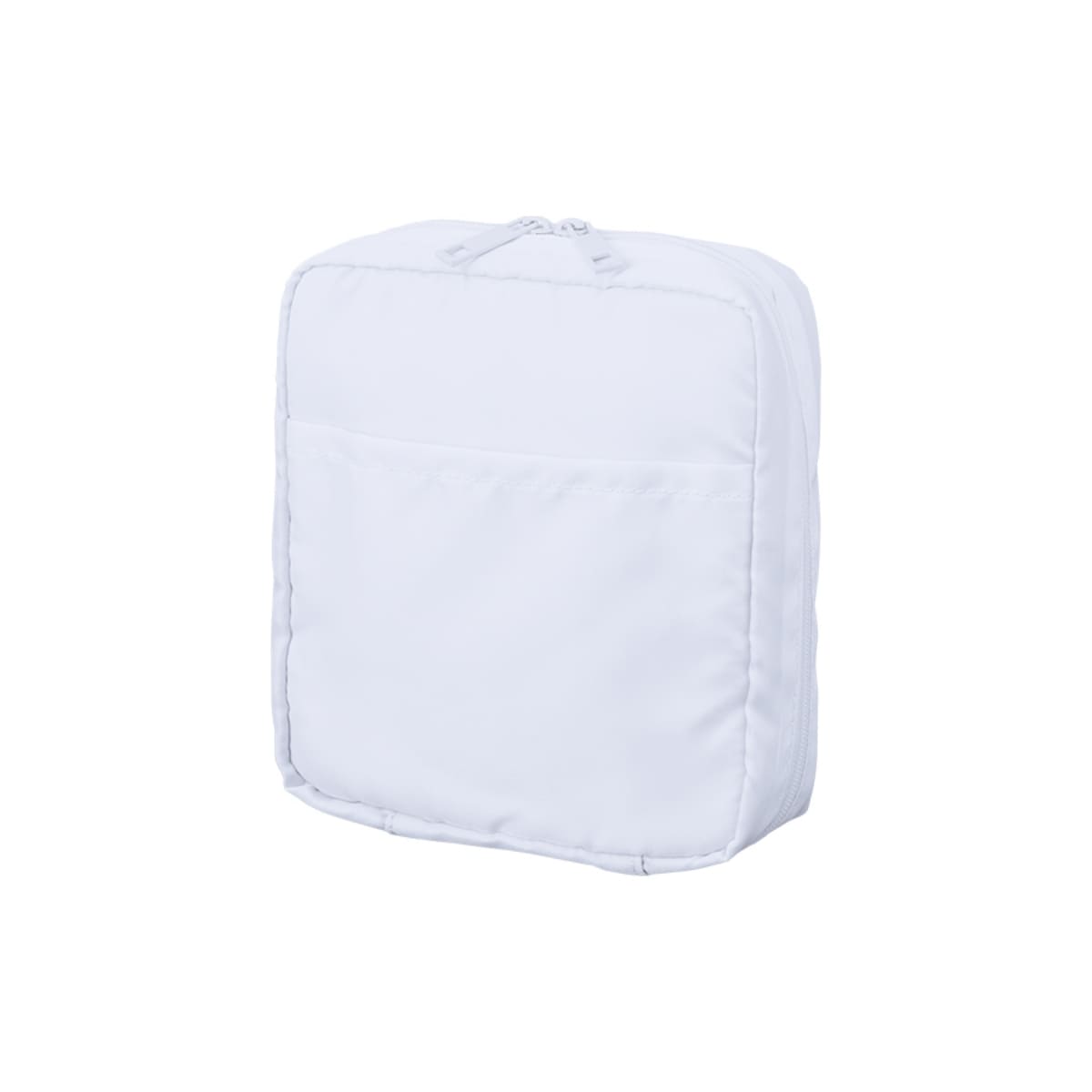 マルチポケットポリポーチ スクエア | ノベルティ(小物) | 1枚 | TP-0026 | チャコールブラック