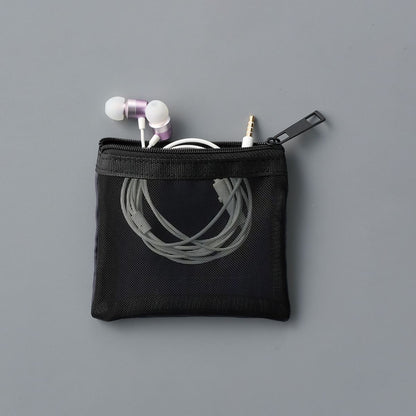 メッシュフラットポリポーチ(SS) | ノベルティ(小物) | 1枚 | TP-0028 | サックスブルー