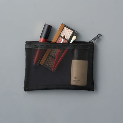 メッシュフラットポリポーチ(S) | ノベルティ(小物) | 1枚 | TP-0029 | オフホワイト