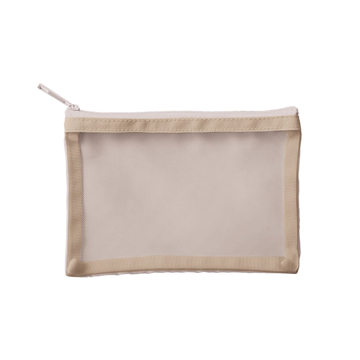 メッシュフラットポリポーチ(S) | ノベルティ(小物) | 1枚 | TP-0029 | チャコールブラック