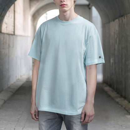 5.6oz Standard Emblem Essentials Tee | メンズ | 1枚 | 205 | SMOKY BLUE