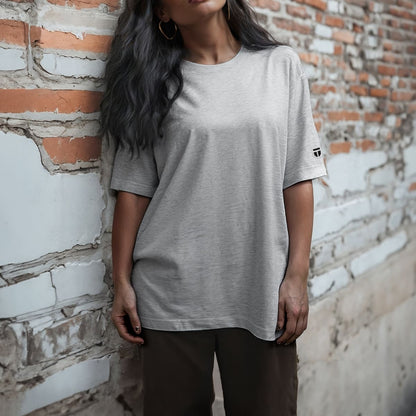 9.8oz Super Heavy Emblem Essentials Tee | メンズ | 1枚 | 207 | HEATHER GRAY