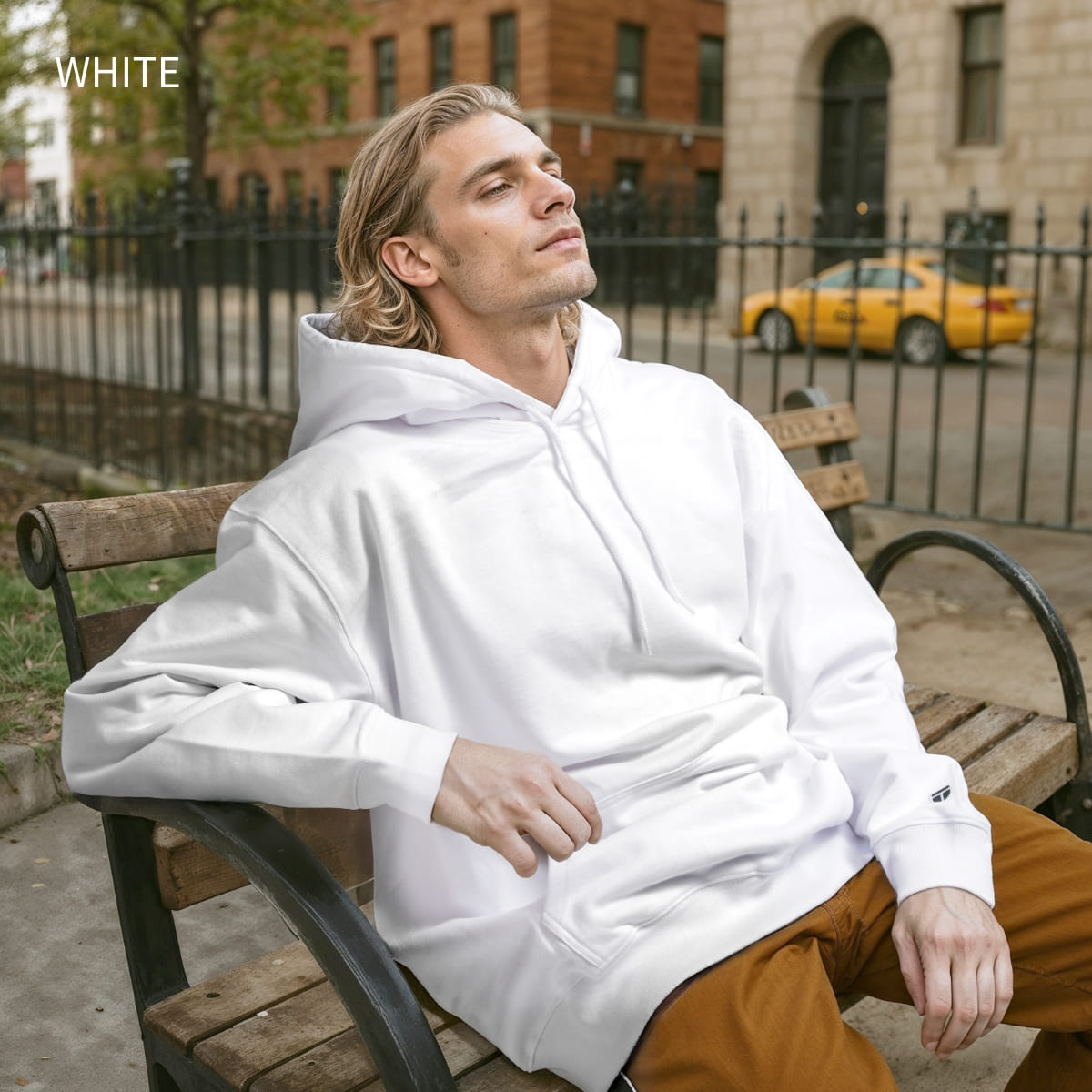 11.2oz Standard Emblem PO Hoodie | メンズ | 1枚 | 216 | WHITE