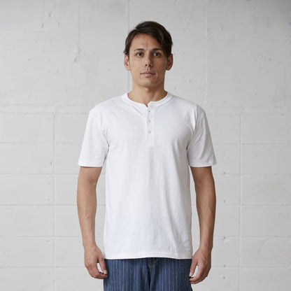 オープンエンド マックスウェイト ヘンリーネックTシャツ | ビッグサイズ | 1枚 | OE1120 | スミクロ