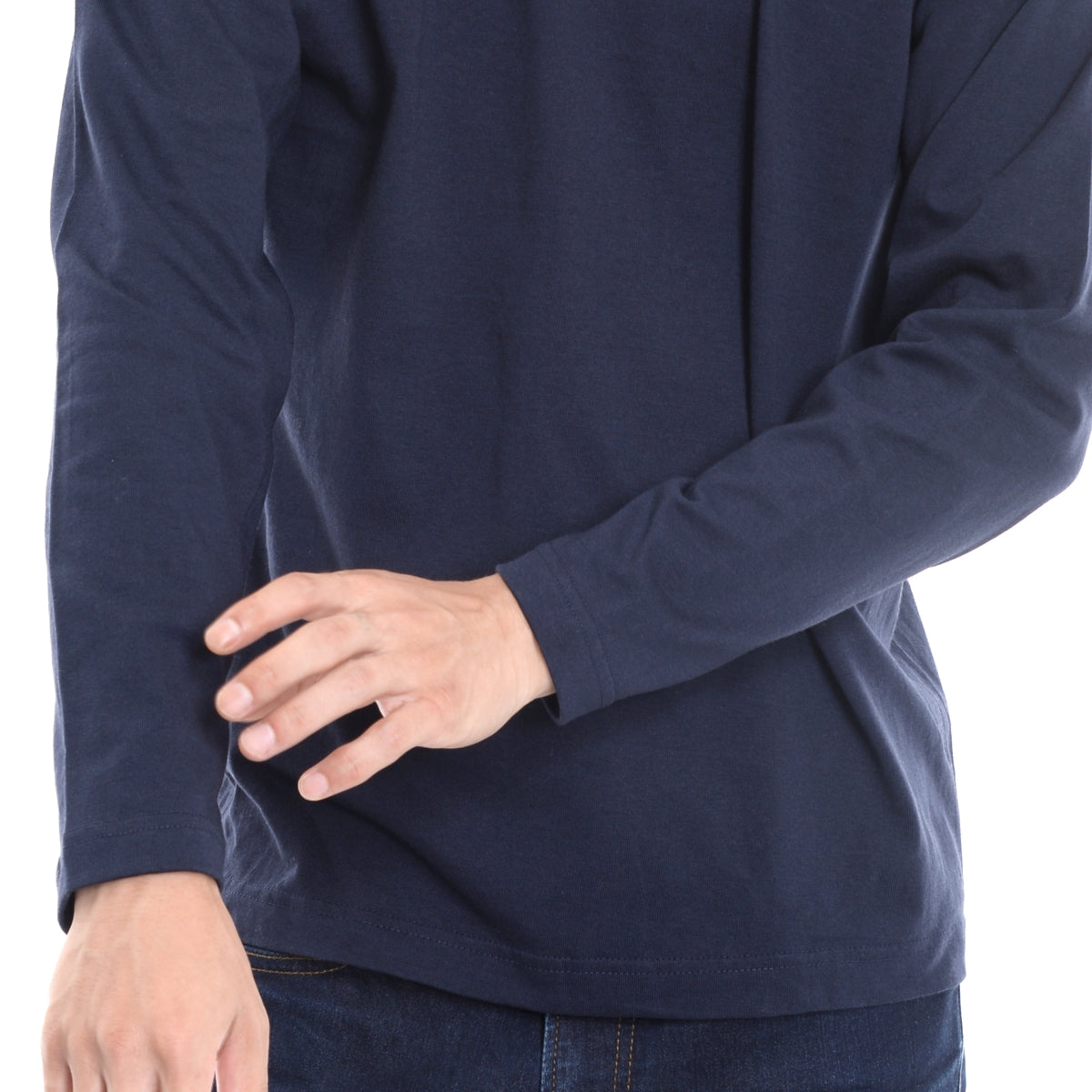 オープンエンド マックスウェイト ロングスリーブ Tシャツ（リブ無し） | メンズ | 1枚 | OE1210 | ヘザーグレー