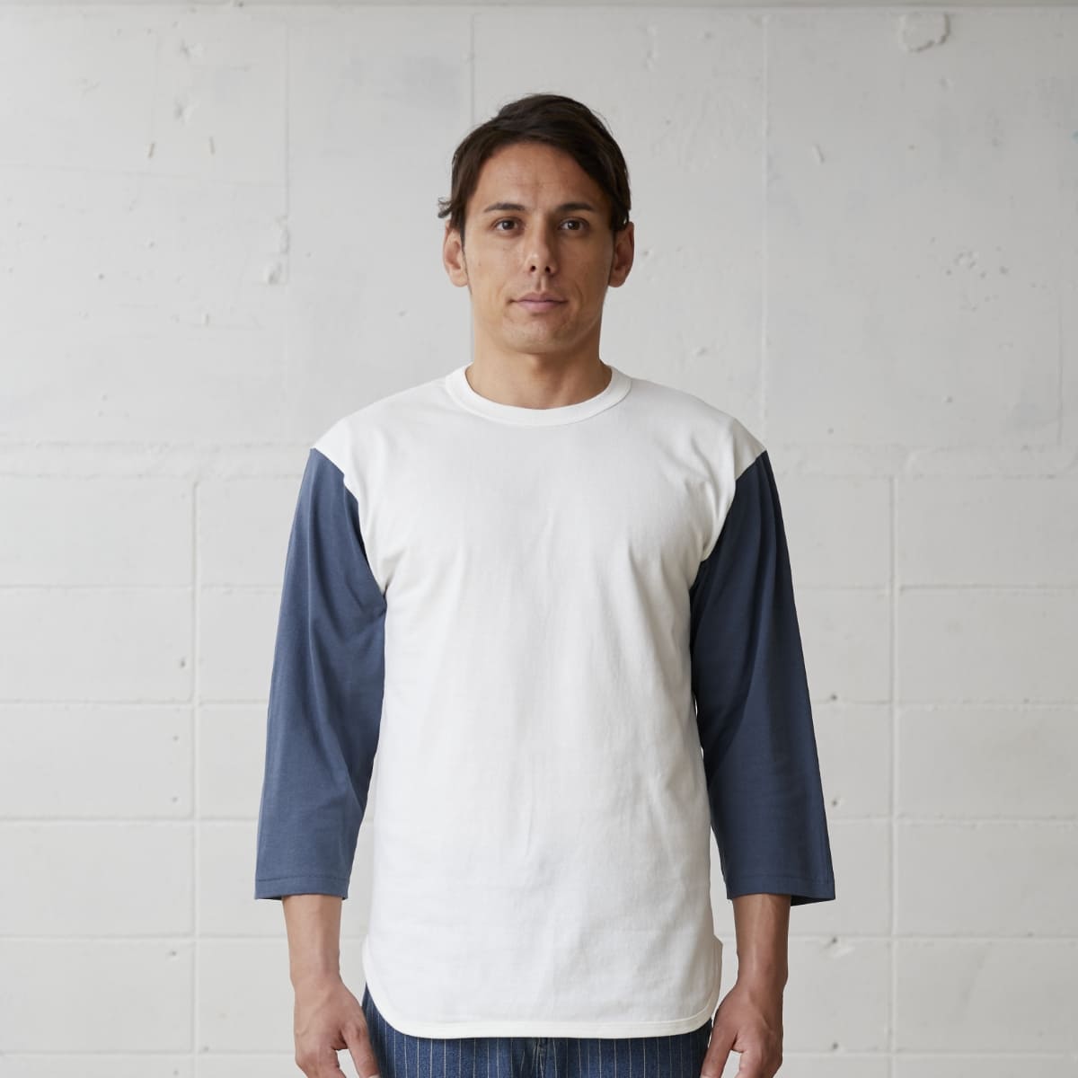 オープンエンド 3/4スリーブ ベースボールTシャツ | メンズ | 1枚 | OE1230 | ナチュラル