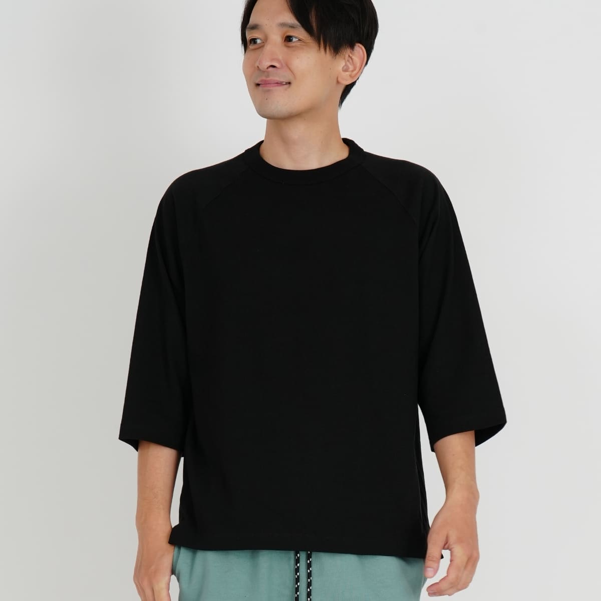 オープンエンド リラックスフィット ラグランTシャツ | メンズ | 1枚 | OE1250 | ネイビー