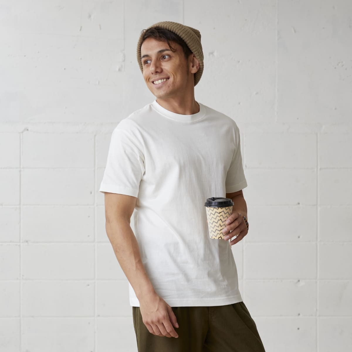 オーガニックコットンTシャツ | ビッグサイズ | 1枚 | OGB-910 | ホワイト