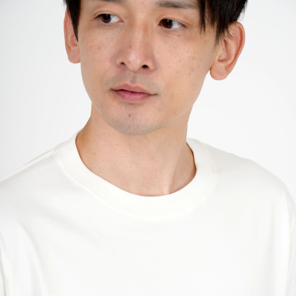 オーガニックコットンロングスリーブTシャツ | メンズ | 1枚 | OGL-914 | ダスティピンク