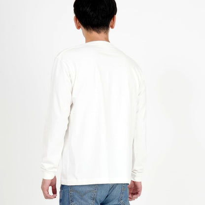 オーガニックコットンロングスリーブTシャツ | メンズ | 1枚 | OGL-914 | ホワイト
