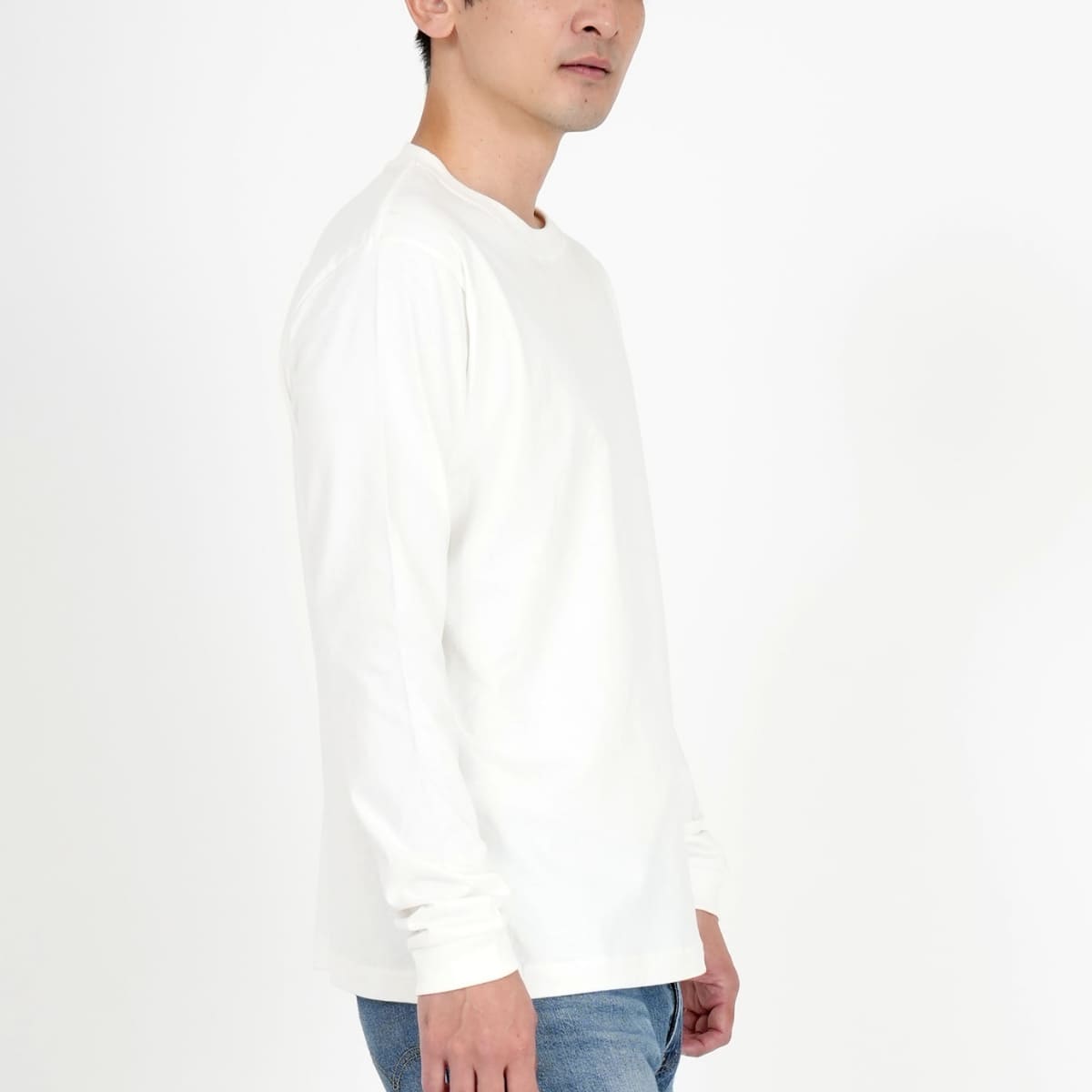 オーガニックコットンロングスリーブTシャツ | メンズ | 1枚 | OGL-914 | スミクロ