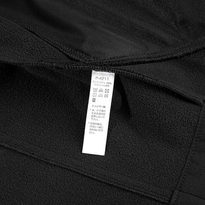 裏フリースパーカージャケット | ユニフォーム | 1枚 | P4211 | ブラック