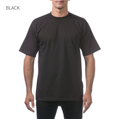 pro club 101 Adult Short Sleeve Tee Crew Neck(Heavyweight) | メンズ | 1枚 | 101 | BLACK