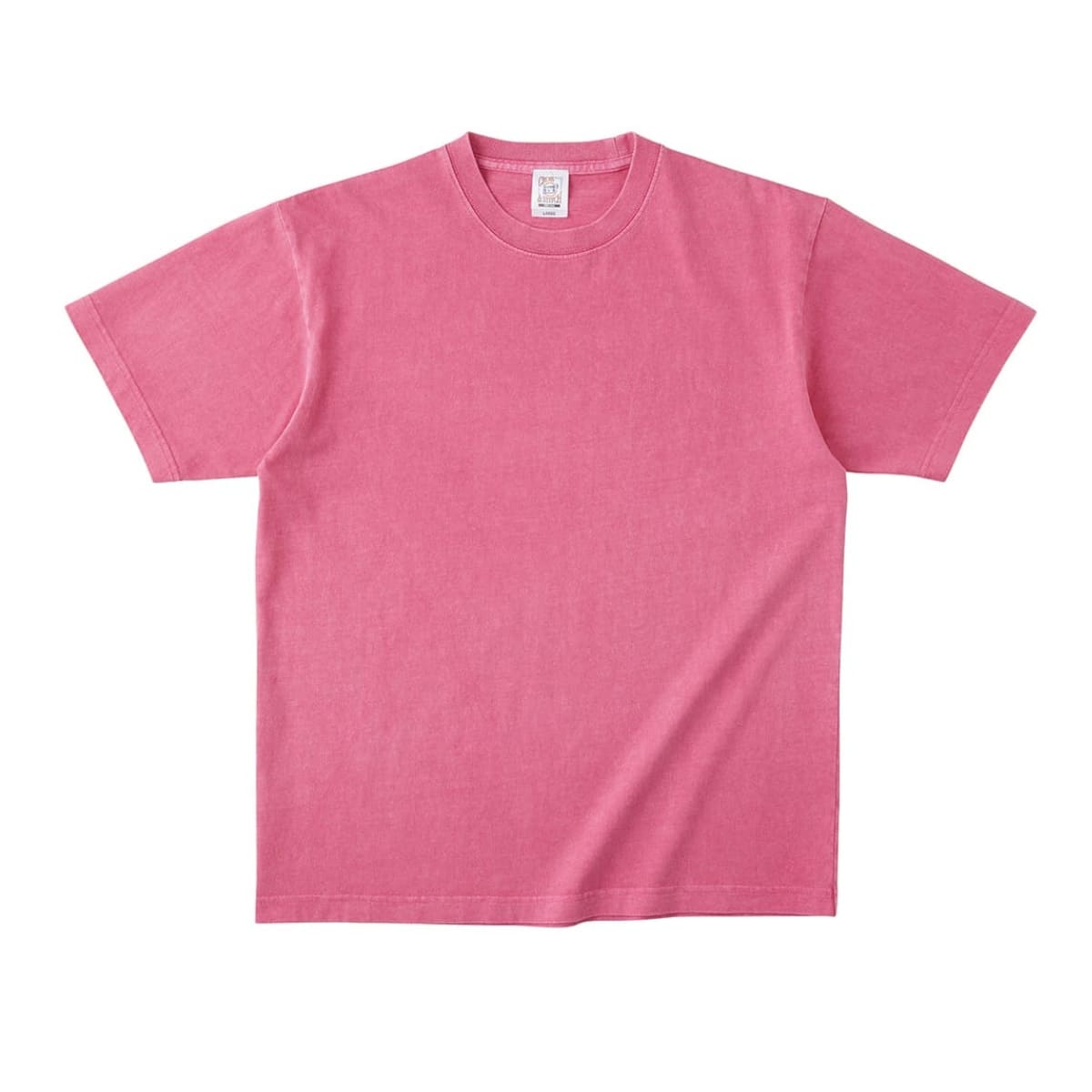ピグメントTシャツ | メンズ | 1枚 | PGT-144 | Pピンク