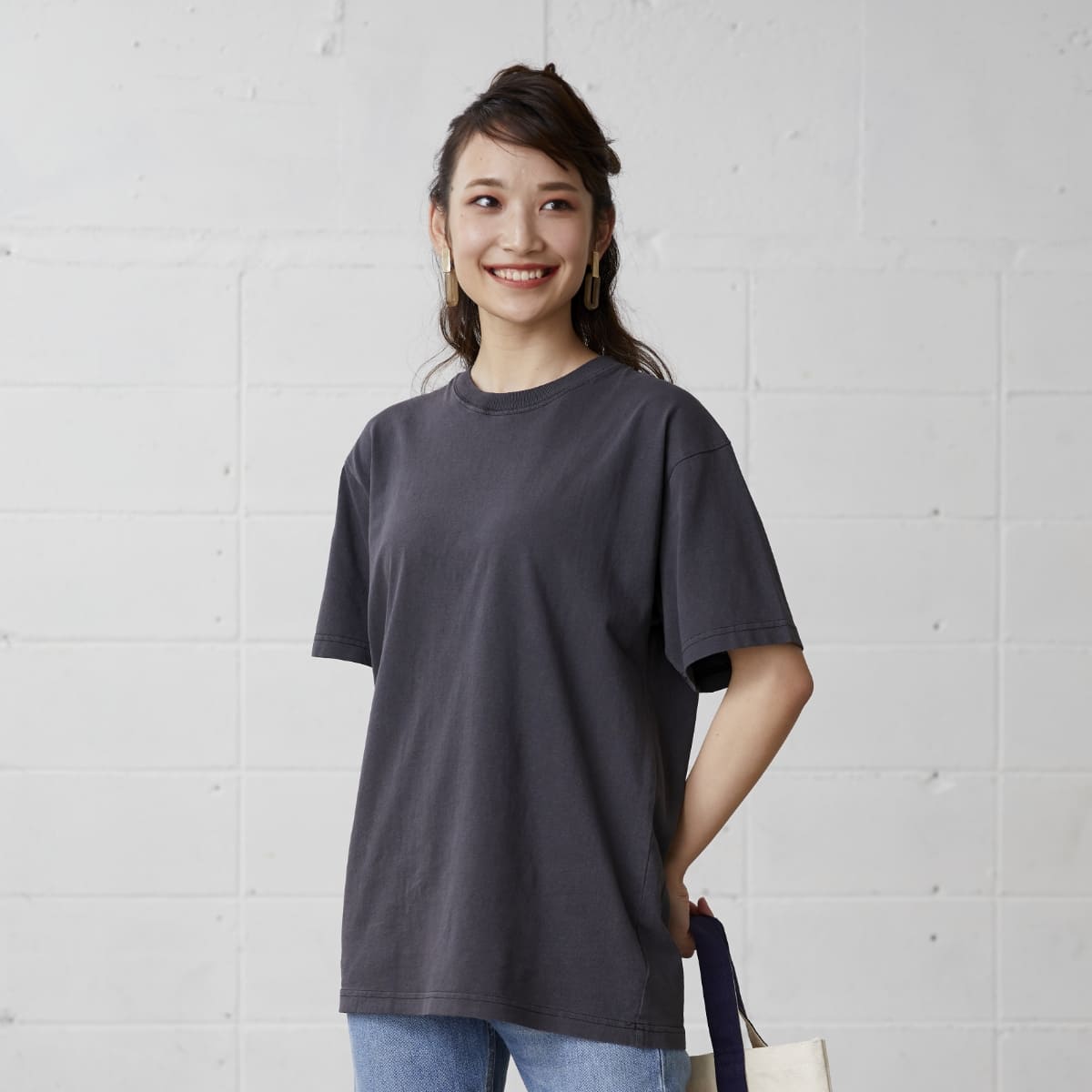 ピグメントTシャツ | メンズ | 1枚 | PGT-144 | Pネイビー