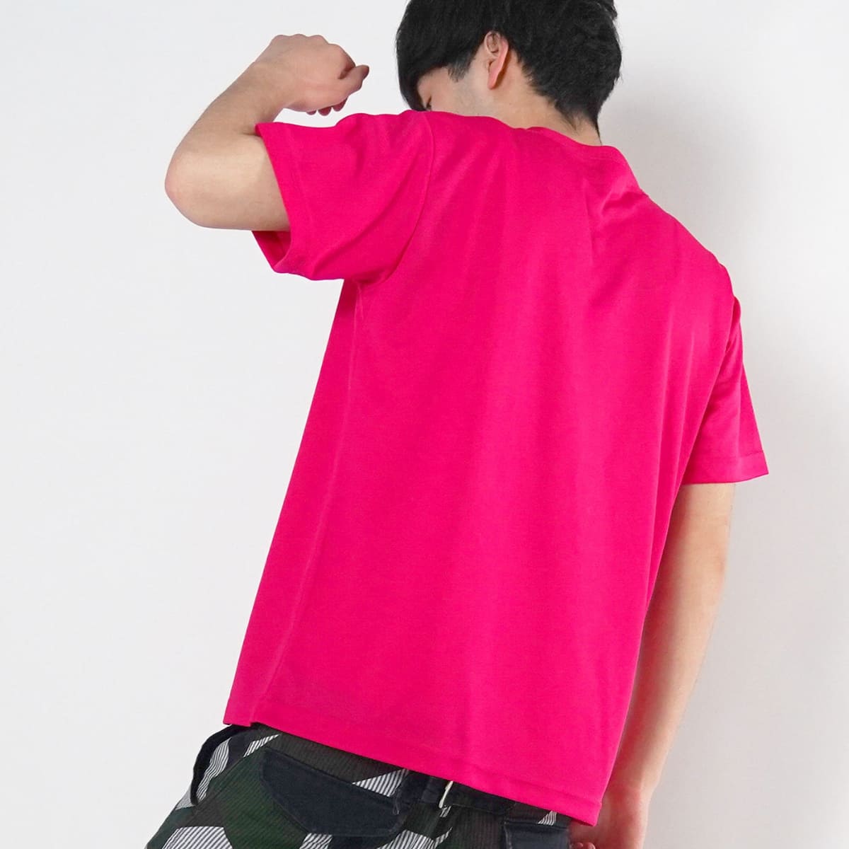 ファイバーTシャツ | メンズ | 1枚 | POT-104 | パープル