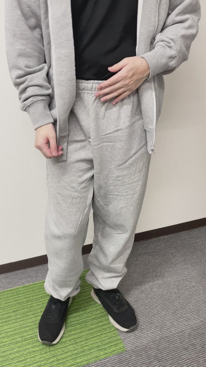 8.0 oz ヘビーブレンドノーポケットスウェットパンツ | ビッグサイズ | 1枚 | 18200 | ブラック