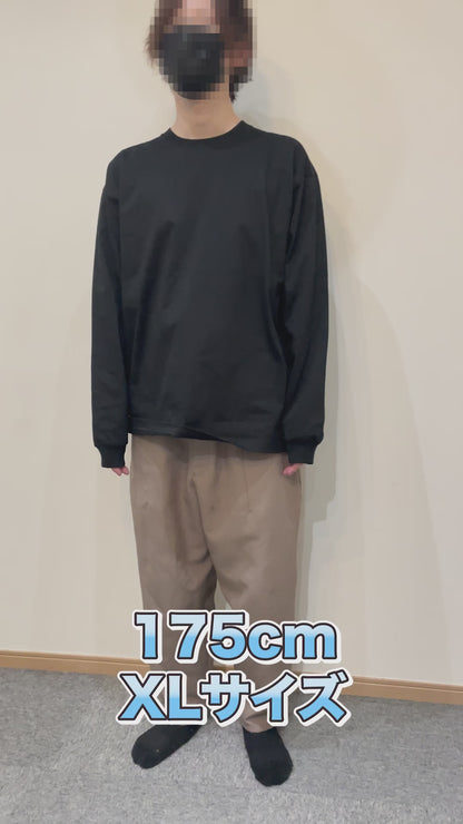 9.8oz Super Heavy Essentials LS/T | メンズ | 1枚 | 211 | BLACK