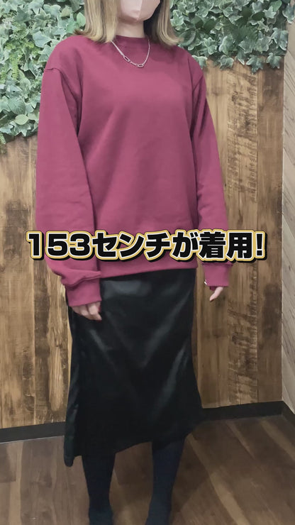 8.8オンス オーセンティック パイル クルーネック スウェット（裏パイル） | ビッグサイズ | 1枚 | 5399-01 | スミ