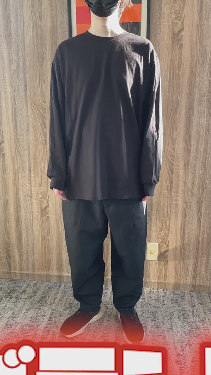 6.0oz ユニセックス ロングスリーブ Tシャツ | メンズ | 1枚 | 1304 | ヘザーグレー